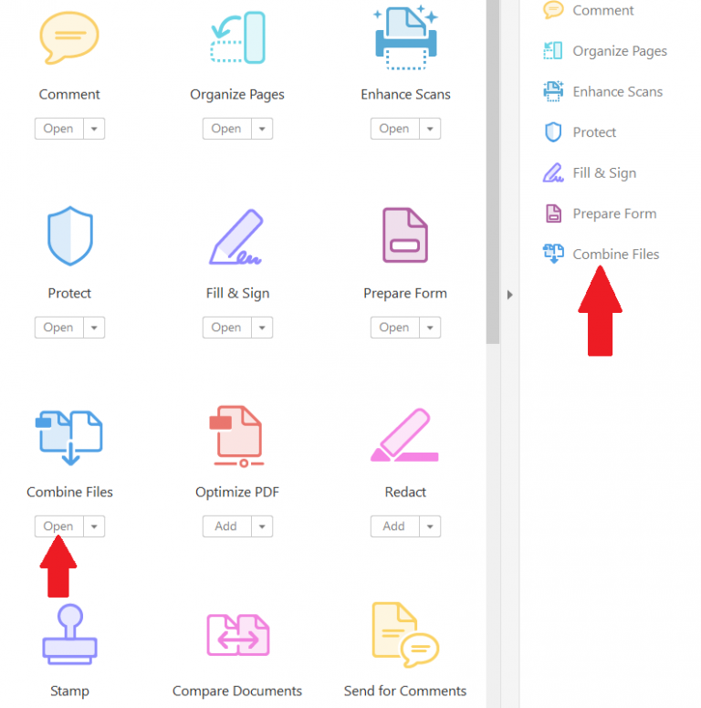 Combi File Combine PDFs - Information Technology